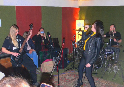 Ellis und Kevin mit Band Ellis und Kevin mit Band