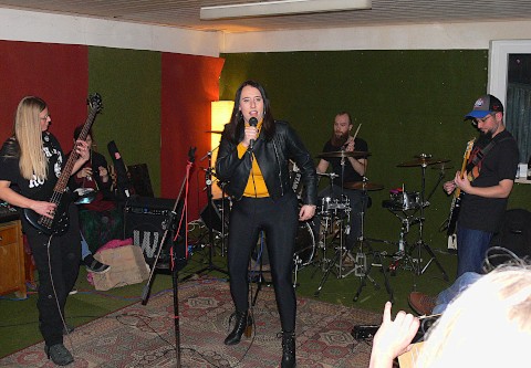 Ellis und Kevin mit Band Ellis und Kevin mit Band