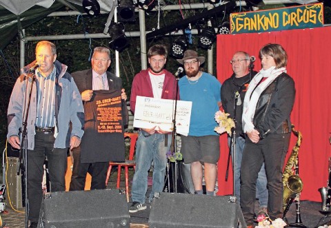 Landrat und Vorstand beim 20. Festival Landrat und Vorstand